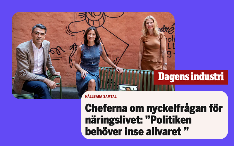 Cheferna om nyckelfrågan för näringslivet: ”Politiken behöver inse allvaret ”