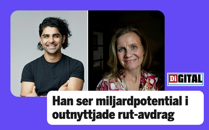 Han ser miljardpotential i outnyttjade rut-avdrag